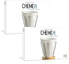 Chemex Bonded Filter - Half Moon - 100 ct - 2 Pack - Exclusive Packaging
