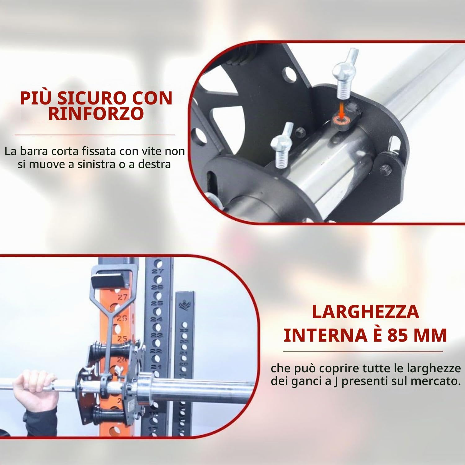AHTAPFON Accessori Smith Machine per attacchi Power Rack,Sistema di puleggia per cavo macchina,Accessori per rack squat per crossover cavi,Bench Press,Deep Squat,LAT Pull Down
