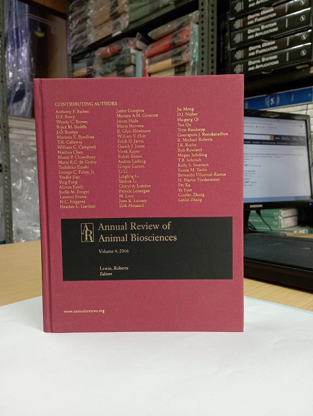 Annual Review of Animal Biosciences 2016: 4