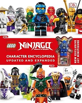 LEGO NINJAGO Character Encyclopedia, Updated Edition New Exclusive Jay Minifigure