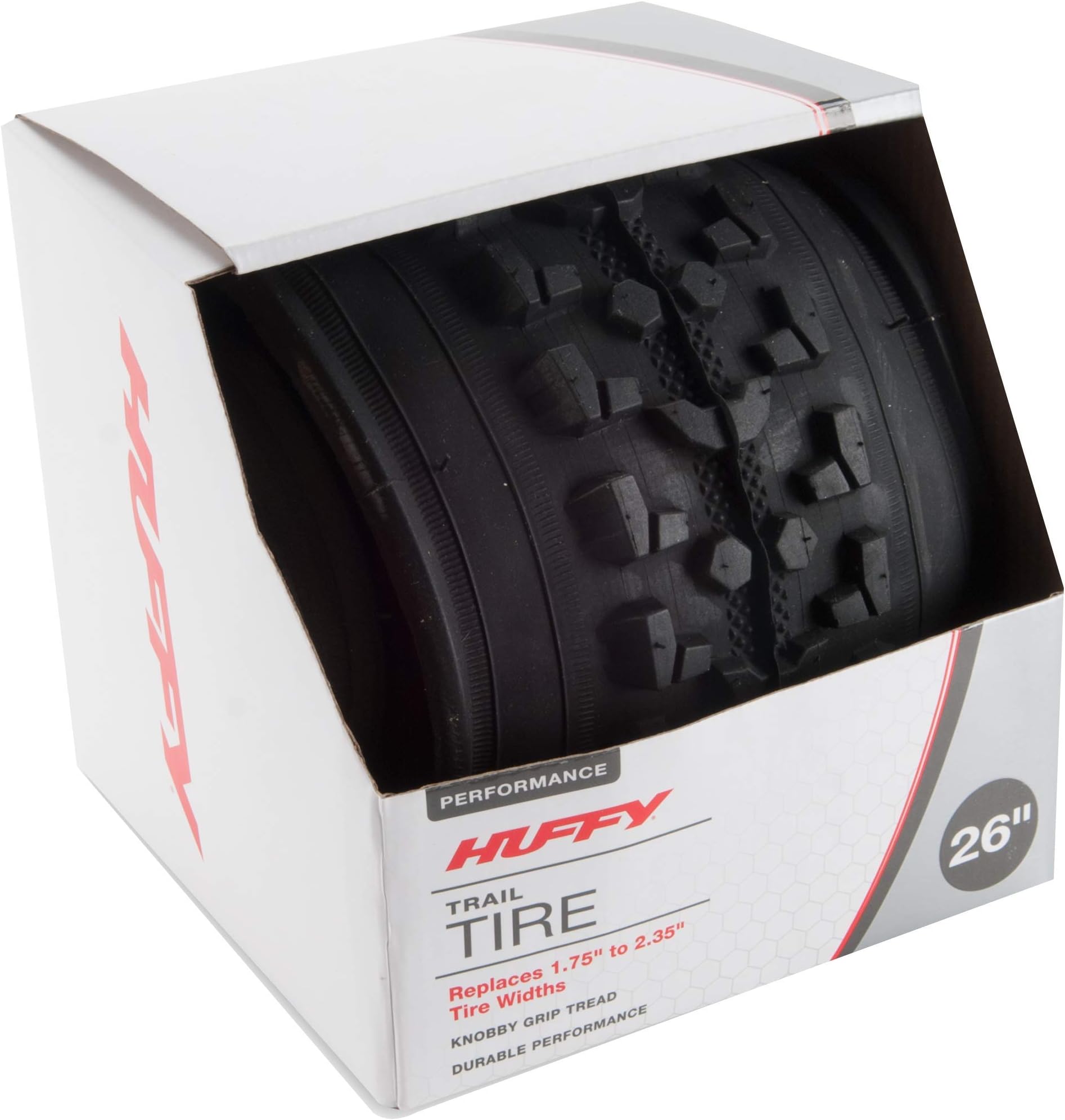 Huffy Bike Tire Replacement 16" 20" 24" 26" 27.5" 29" White & Black