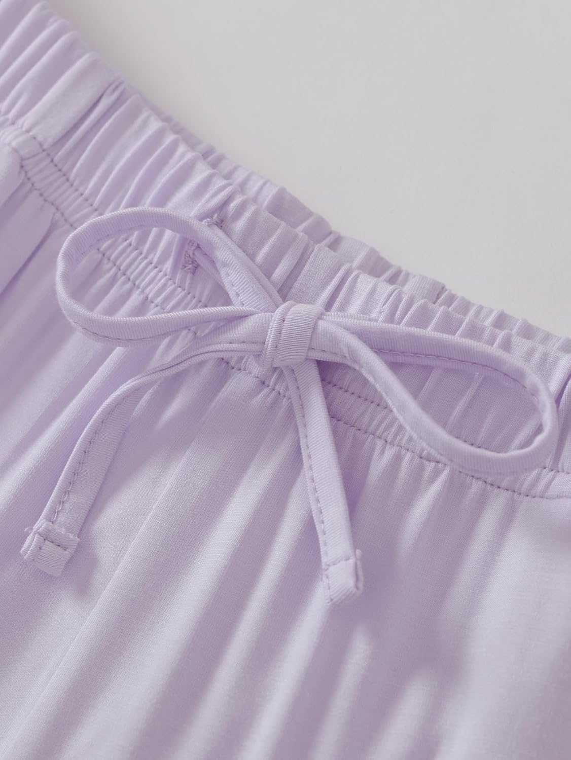 Latuza Women's Petite Pajamas Set Petite Length Shirt Pants - Image 6