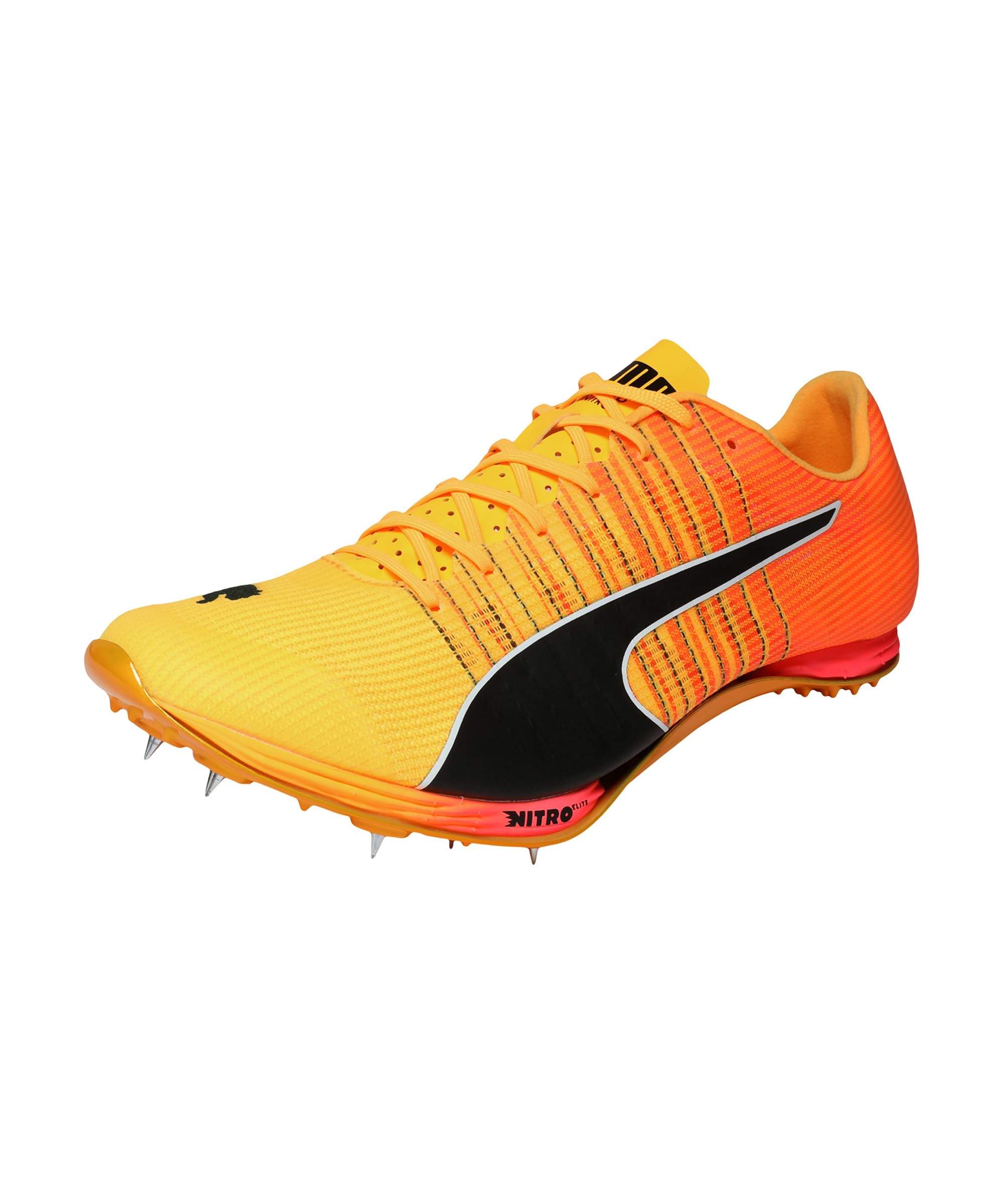 PUMA Evospeed 400 Nitro Elite 2 Leichtathletikschuhe mit Stollen, Orange, Unisex
