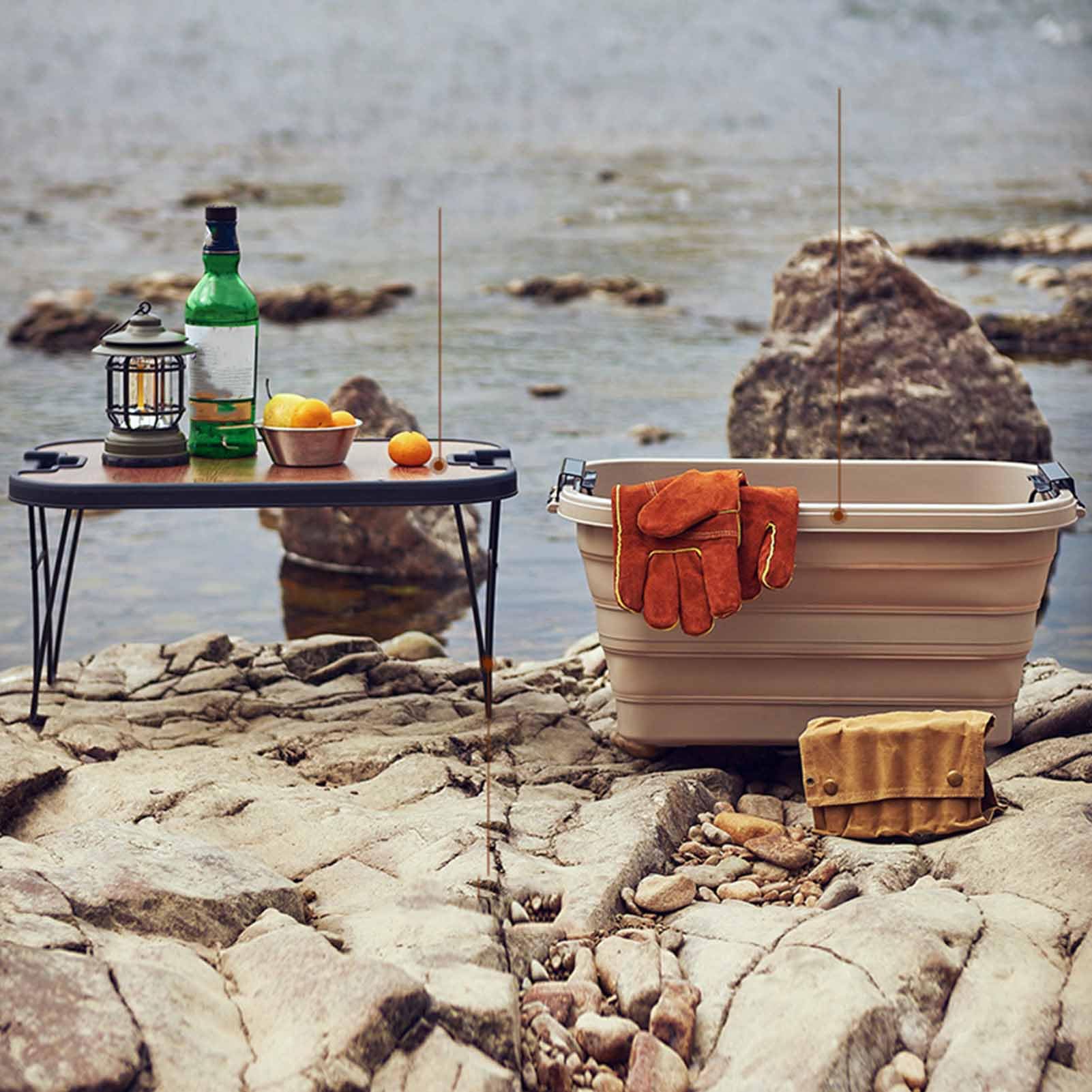 Amazon.com : Topyond Picnic Baskets Box, Outdoor Picnic Basket