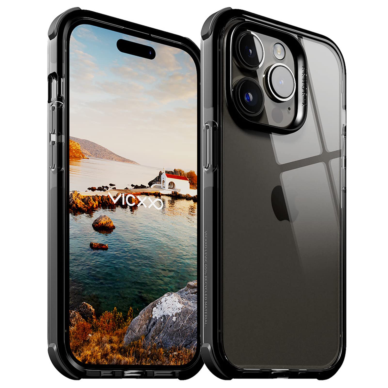 Amazon.co.jp: レヴィックアーマーX クリアケース iPhone 14 Pro向け