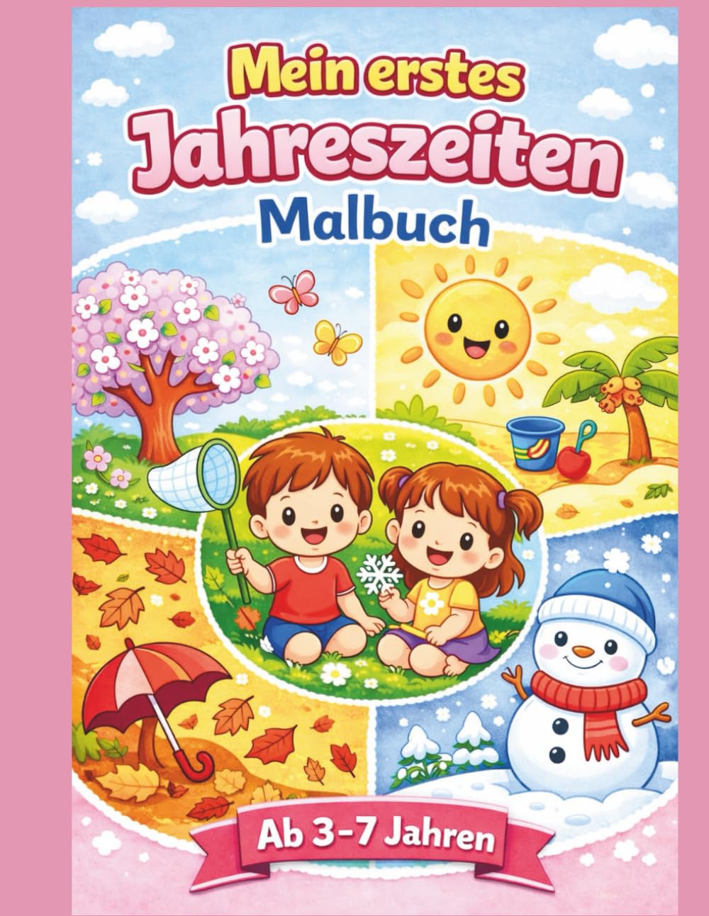 Mein erstes Jahreszeiten Malbuch