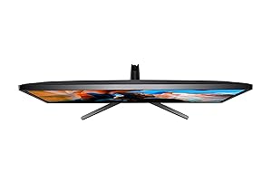 SAMSUNG 32" UJ59 Series 4K UHD (3840x2160) Computer Monitor,VA Panel, HDMI, Display Port, Eye Saver/Flicker Free Mode, FreeSync, LU32J590UQNXZA, Black