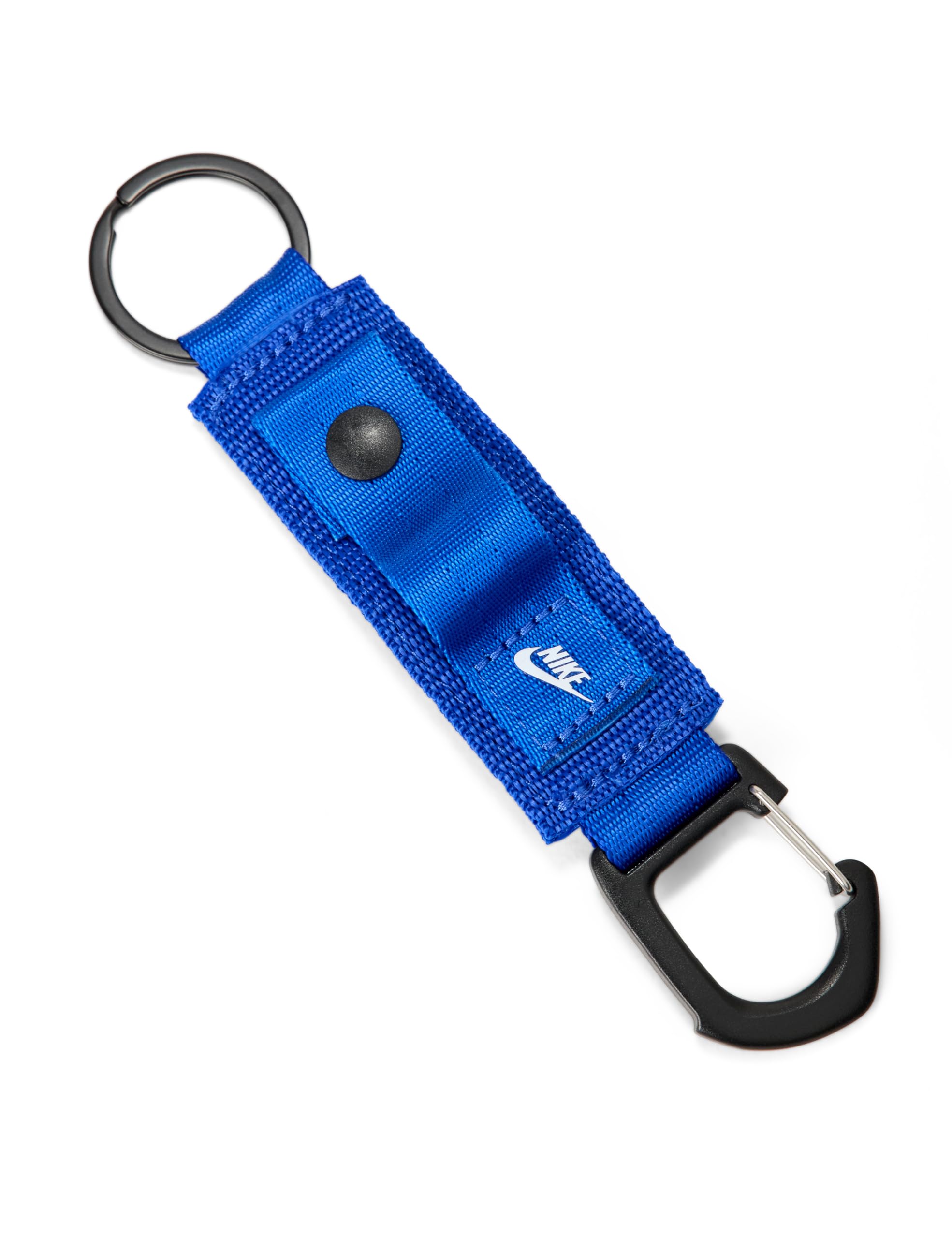 blue nike keychain