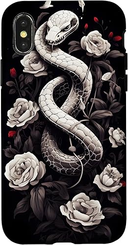 Miniatura 7 de Funda para iPhone 11 White Snake Floral White Roses