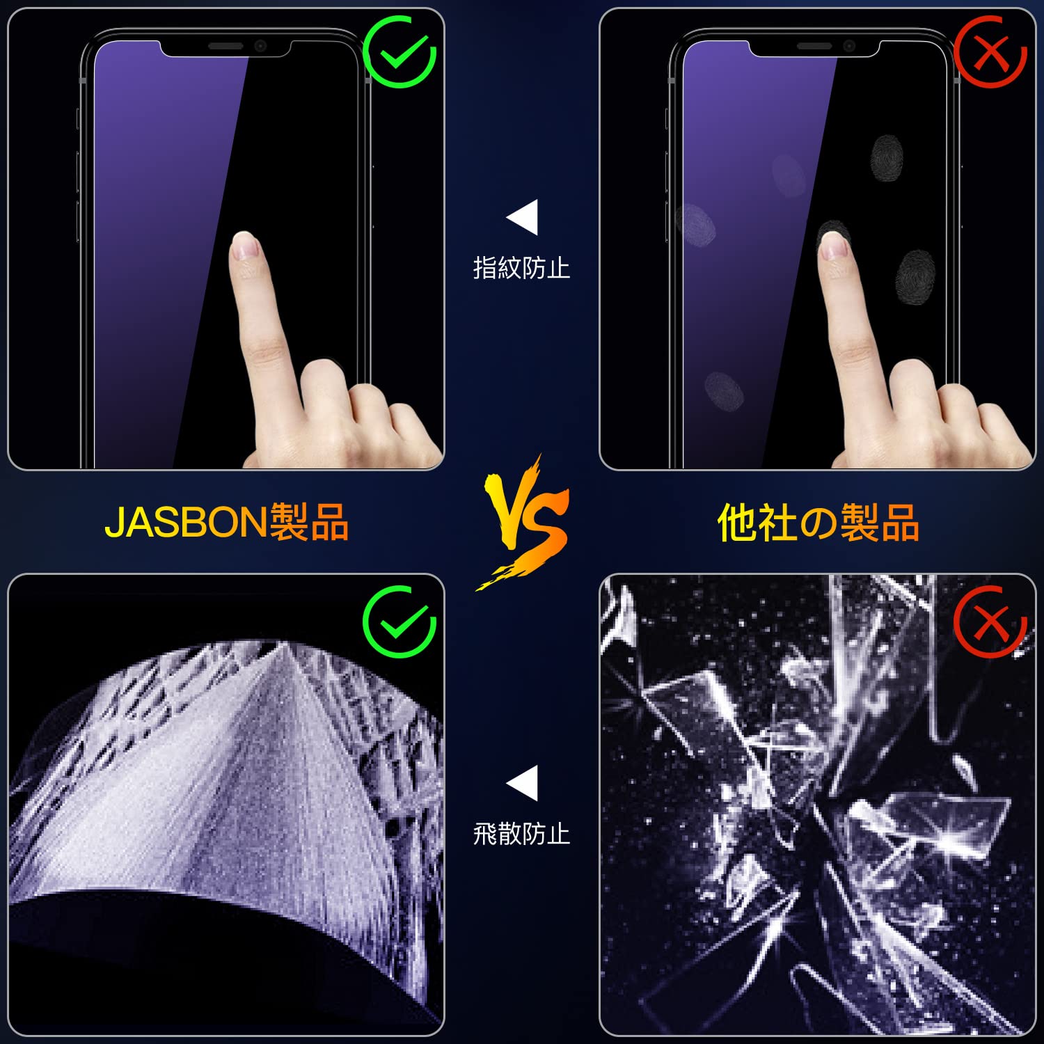 Amazon | iPhone 13 Pro Maxガラスフィルム ブルーライトカット 6.7 