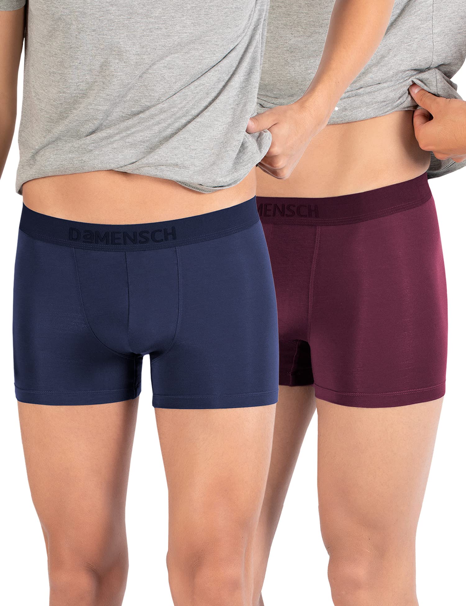 damensch Men's Modal Classic Regular Solid Trunks-picture-30