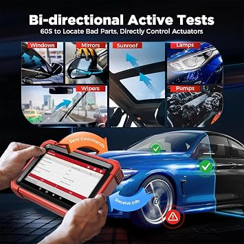 Launch X431 CRP919XBT Wireless Bidirectional Scan Tool with ECU Code, 2026 | Upgraded of CRP919X, All System Diagnostic OBD2 Scanner, CANFD&DoIP, FCA AutoAuth, VAG Guided, 35+ Resets, 2 Yrs Free Update