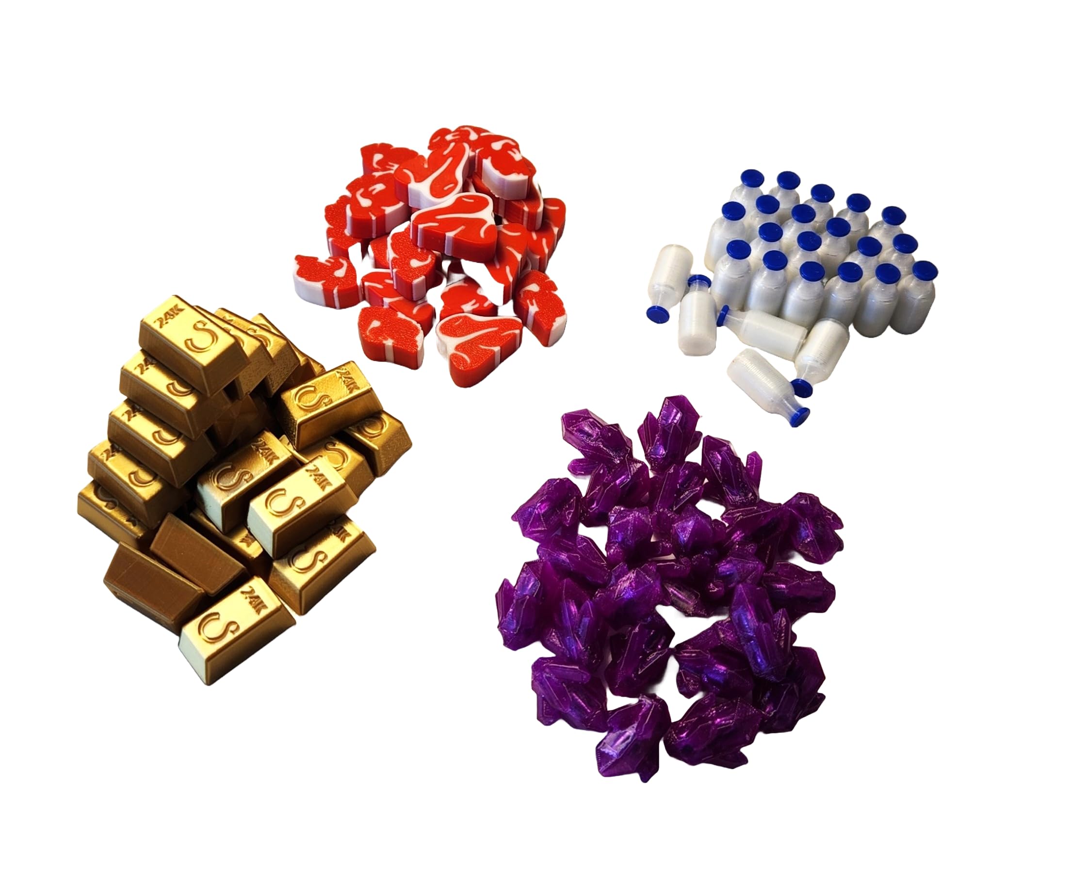 Wyrmspan Deluxe Upgraded Resources - 100pc - Weighted