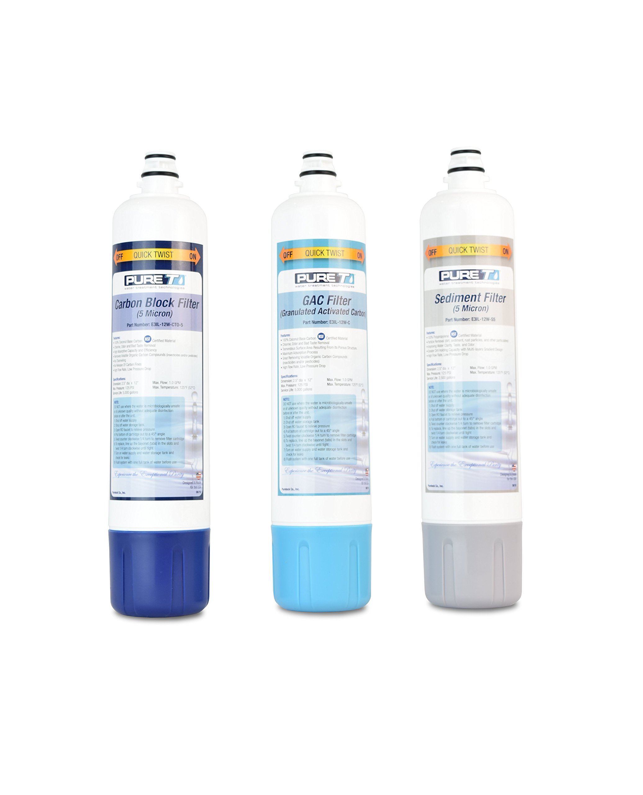 PureT EZ Slim RO Filter Set - Pure Water! -1 PureT EZ Slim RO Filter Set - Pure Water! -1