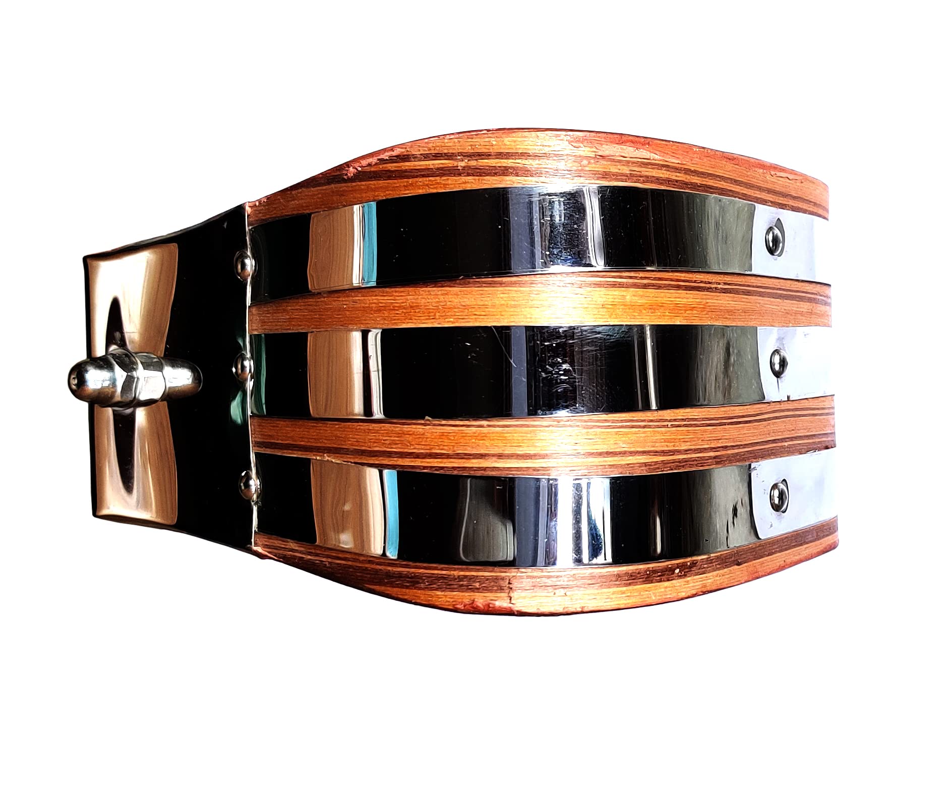 Set di staffe in legno con sella per cavallo in stile occidentale, 12,7 cm, in acciaio, set da 2 pezzi, ST-001