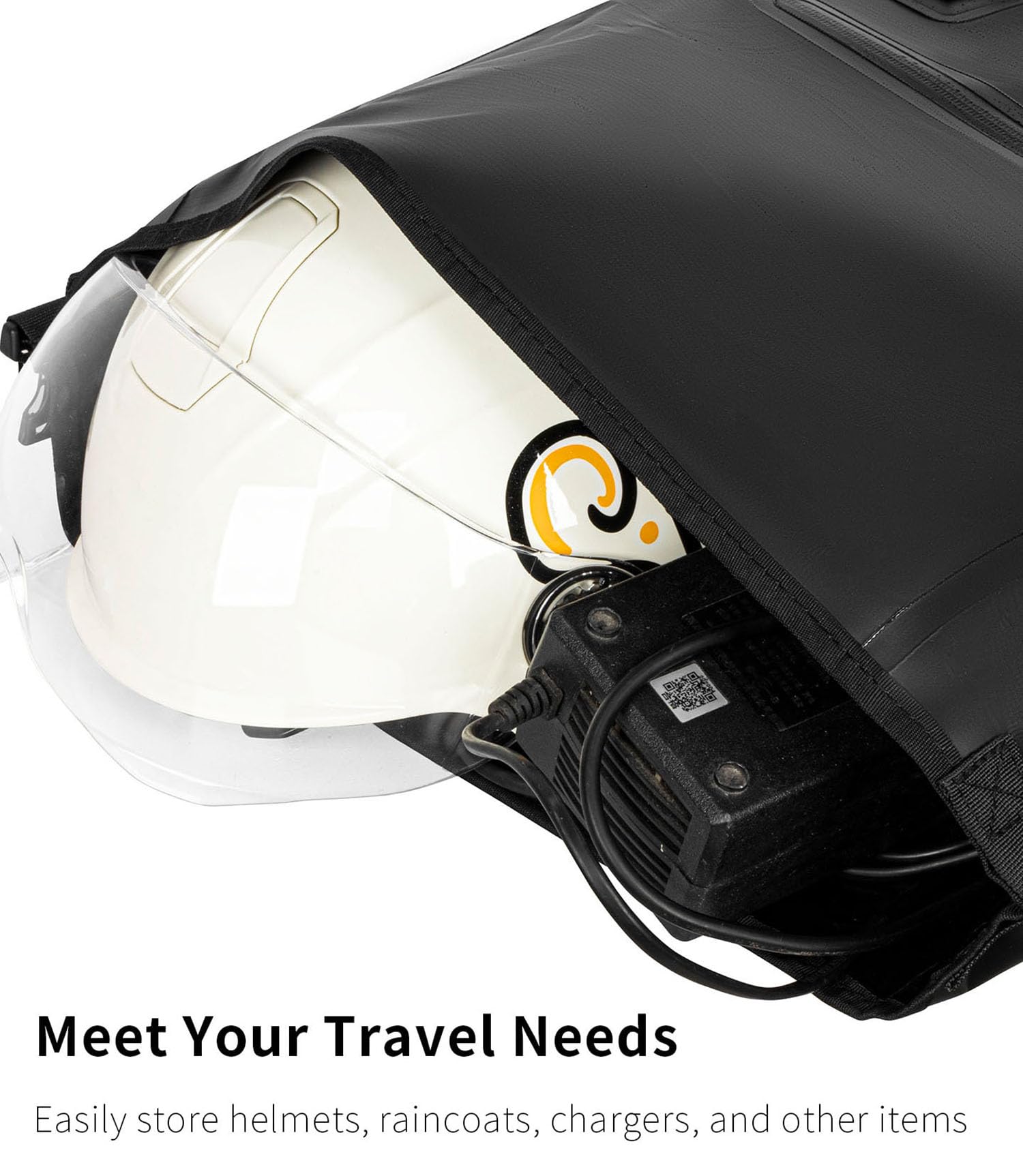 Wodoodporna torba boczna na motocykl 14 l – zwijana torba z PVC | z haczykami i systemem MOLLE, odblaskowa torba siodłowa do sportowego cruisera Adventure