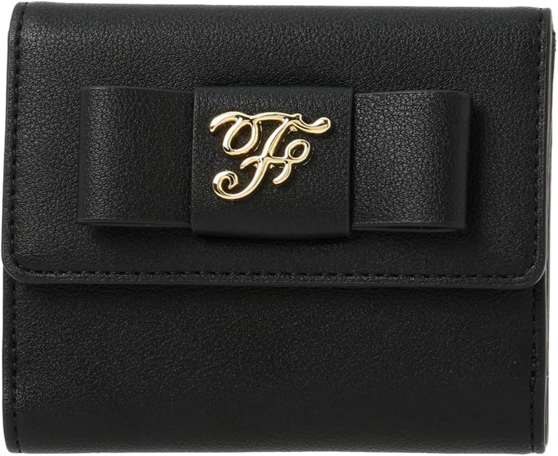 メゾンドフルール　MARY QUANT リボンウォレット　黒 メゾンドフルール MARY QUANT リボンウォレット 黒 メゾンド