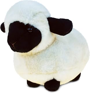 Puzzled DolliBu Valais Blacknose Sheep Super Soft Stuffed Animal, Cute Realistic Stuffed Animals for Girls. Boys and Adults Animal Gifts, Kids Nursery Décor for Newborn - 8.5 Inch