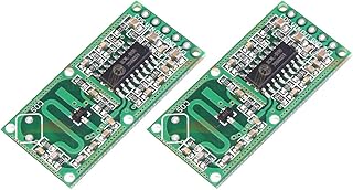 2PCS Microwave Doppler Radar Motion Detector Sensor RCWL-0516 Module Board Switch Compatible with Ar-duino Raspberry PI,Human Rat Cat Detector