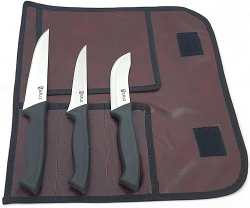Cuchillo de chef y carnicero ultra afilado, mango ergonómico antideslizante, cuchillos de cocina profesionales multiusos para carne, verduras y más