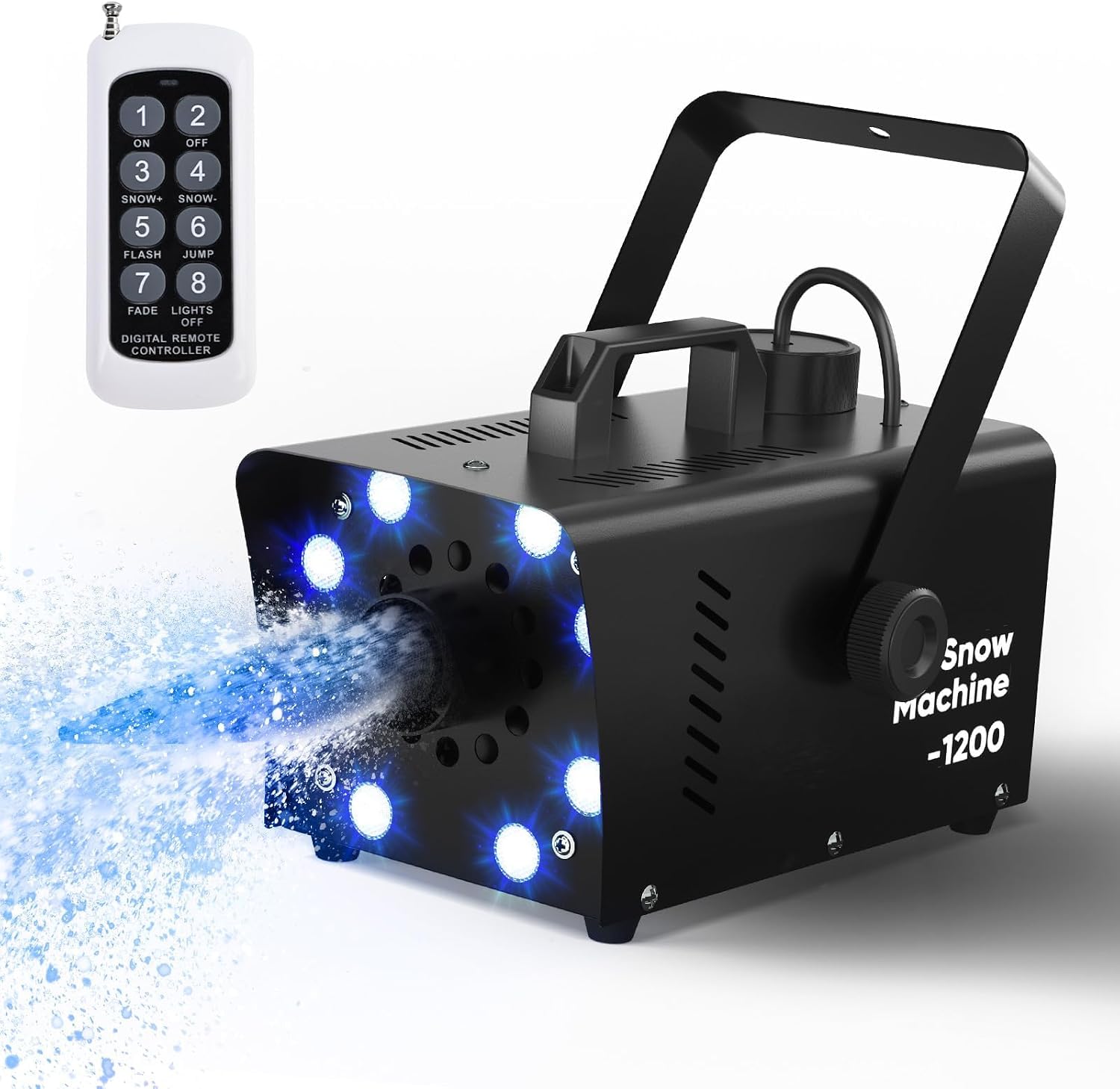 UPGREY 1200W Snow Machine for Outdoors and Indoors
