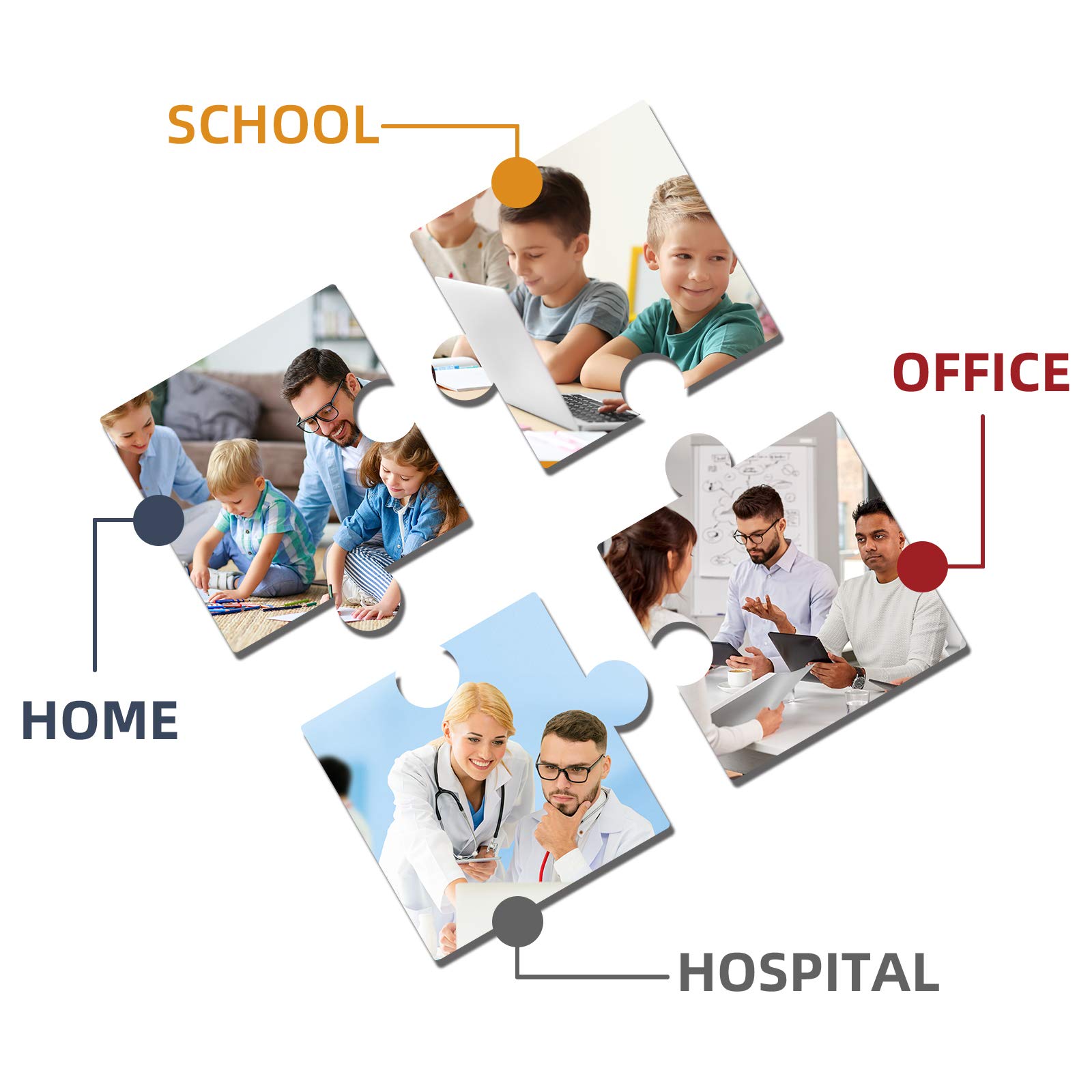 HALLOLUX Ink Cartridge Copatible With Canon 580 581 Printer Cartridges - View #13