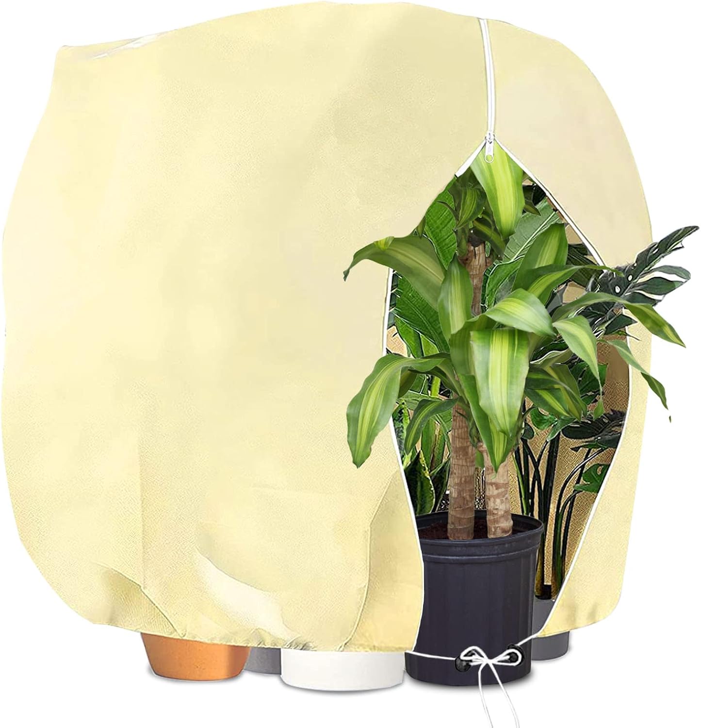 VAZILLIO Winterschutz für Pflanzen, 2 Stück Winterschutz