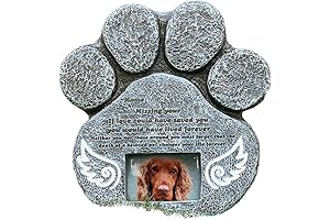 Re-Call Angel Monument Dog Paw Stone