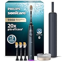 Philips Sonicare DiamondClean 9900 Prestige - Spazzolino elettrico con tecnologia SenseIQ e app