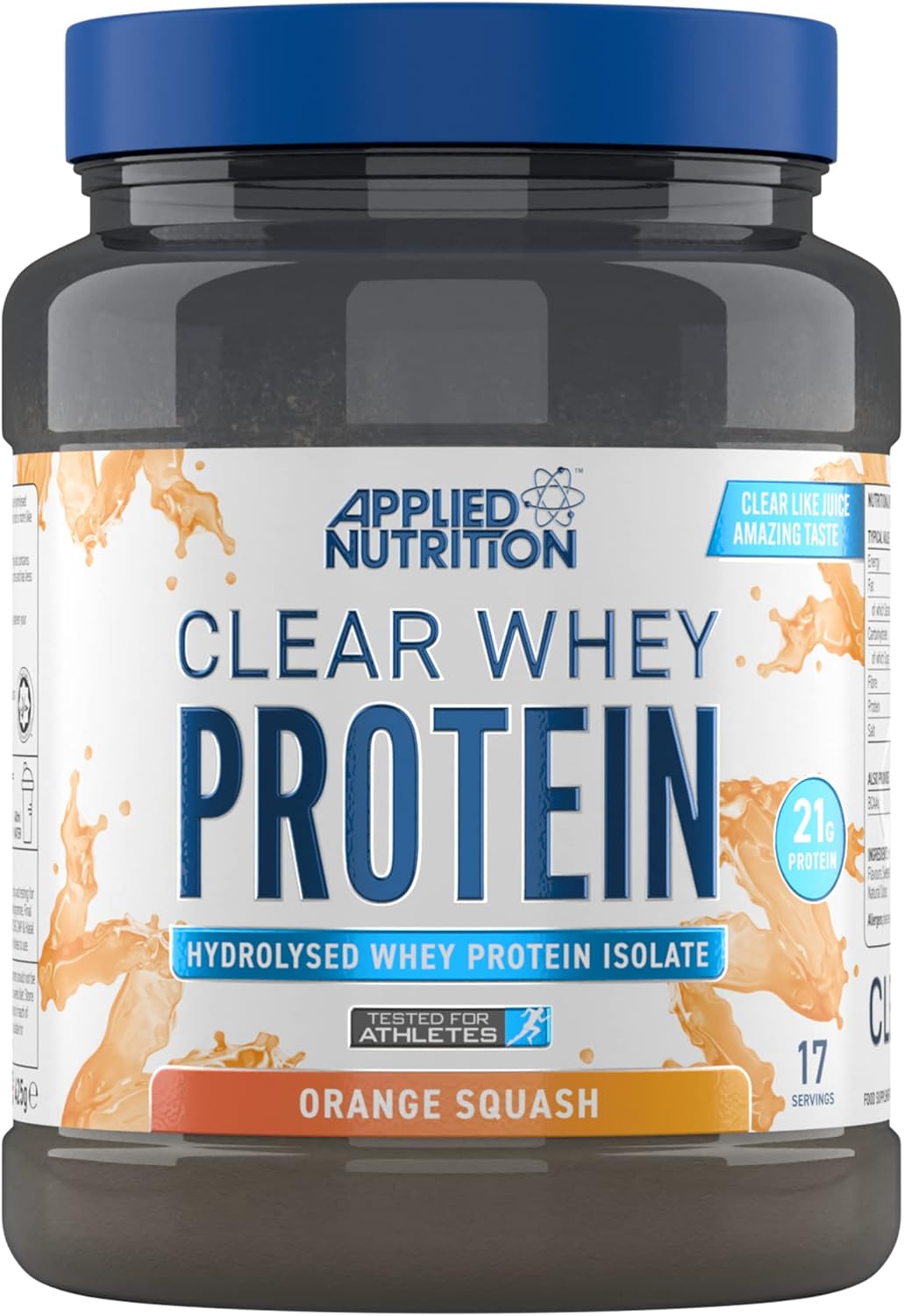 Applied Nutrition Clear Whey Isolate Whey Protein Isolate, Refreshing