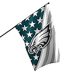 FOCO Philadelphia Eagles NFL Solid Vertical Flag