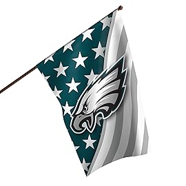 FOCO Philadelphia Eagles NFL Solid Vertical Flag