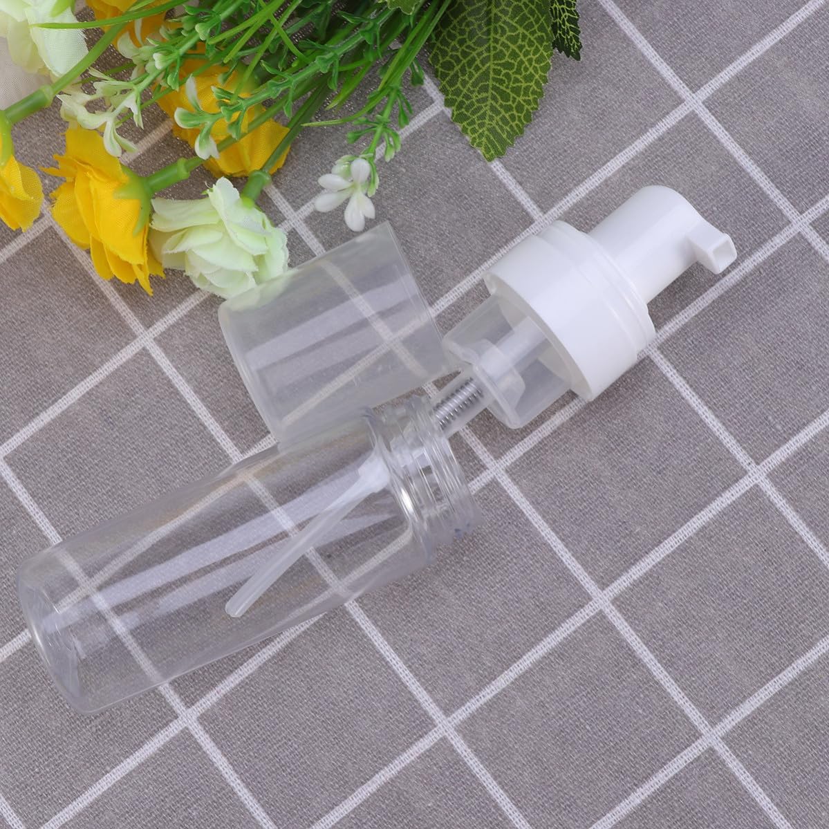 PP Column Pump Dispenser Bottle 50ml for Shampoo and Shower Gel image 4
