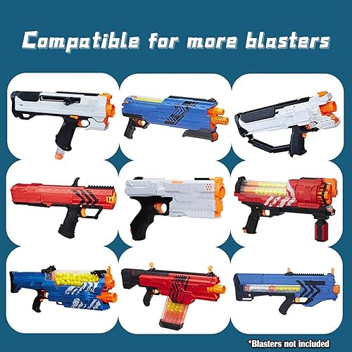Miniatura 4 de BOROLA Paquete de 100 repuestos redondos compatibles con Nerf Rival