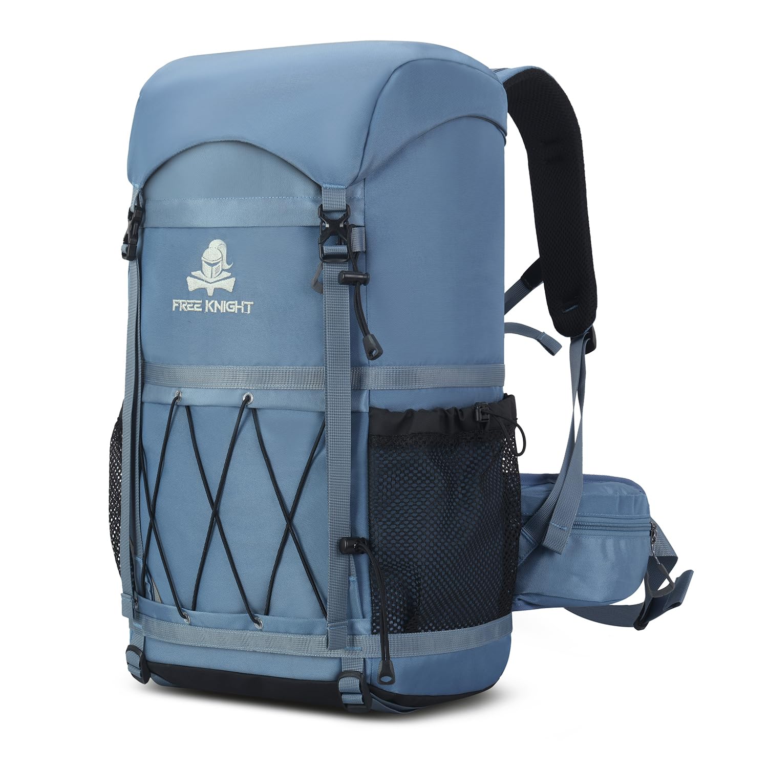 Bseash Mochila de senderismo impermeable 40 L con cubierta para lluvia para deportes al aire libre
