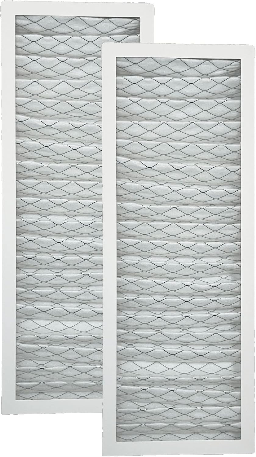 Nispira Air Filter Replacement Compatible with Tower Air Purifier 30715 30716 30717 30770 30771 Part 30964 30965. 2 Packs White