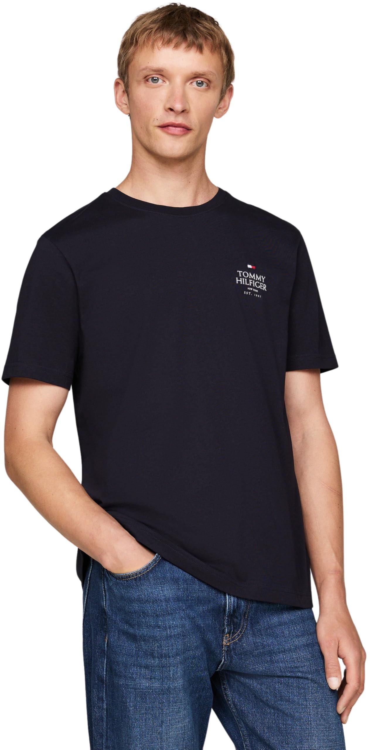 Tommy Hilfiger Camiseta de Manga Corta para Hombre