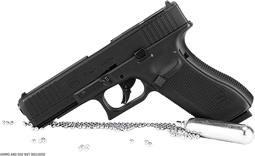 Miniatura 9 de Glock 17 Gen 5 MOS Blowback Pistola BB calibre .177, color negro