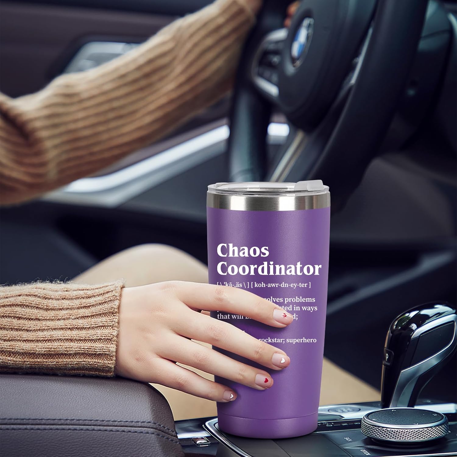 Chaos Coordinator Gifts for Women Men - Chaos Coordinator Tumbler Mug 20oz Gifts for Boss Coworker Gift for Teacher Appreciation Present Baskets for Supervisor Manager Nurse - Image 8