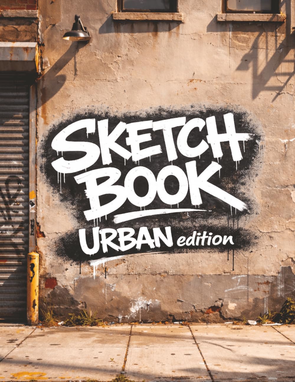 Urban Graffiti Sketchbook with City Backgrounds: Practice Tags, Throw-Ups & Murals on Realistic Street Scenes — 150 Pages for Urban Artists (Urban Canvas Series)