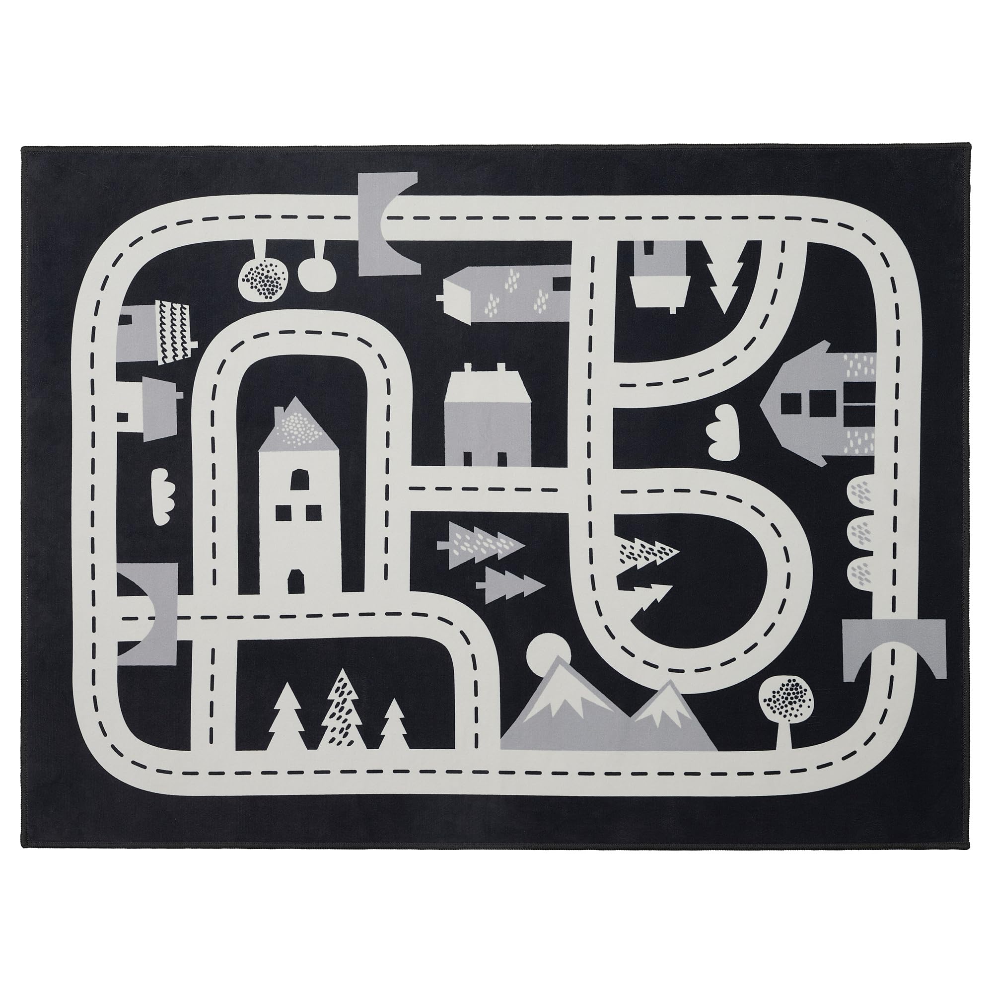 Tapis gris foncé de passage MARKKRYPARE dimensions 74x100 cm ProTuning