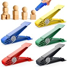 FitBeast Finger Exerciser Set – 5 Resistance Clips for Hand Therapy, Grip Strength & Dexterity – Ideal Finger Strengthener for Rehab, Stroke Recovery, Arthritis, Seniors & Athletes