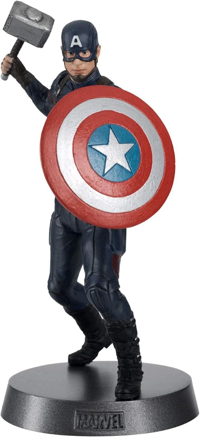 Hero Collector Marvel Heavyweights Collection  Captain America (Avengers: Endgame) Heavyweight Metal Figurine 8 by Eaglemoss