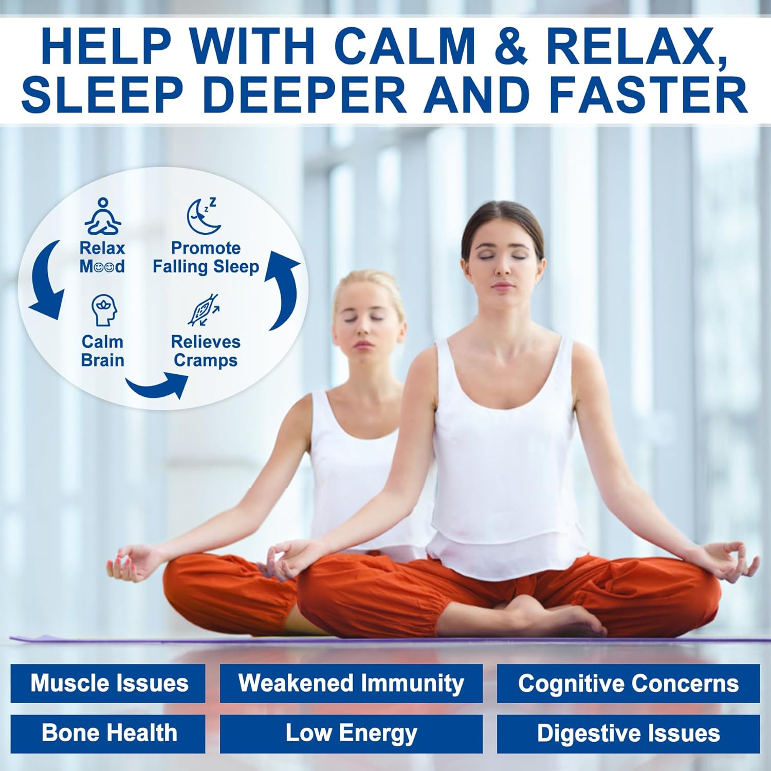 Magnesium Citrate Gummies 500mg for Women Men Sugar Free, Magnesium Citrate for Constipation & Bloated | Chelated Magnesium Supplement w/ B6 for Mood, Calm | Calcium Magnesium for Bone & Muscle,120cts - Image 6