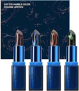 Set with magic lip colours - 4 colour changing lipstick, light moisturising conditioner, shiny lip oil with moisturising formula | Lip makeup for a shine na