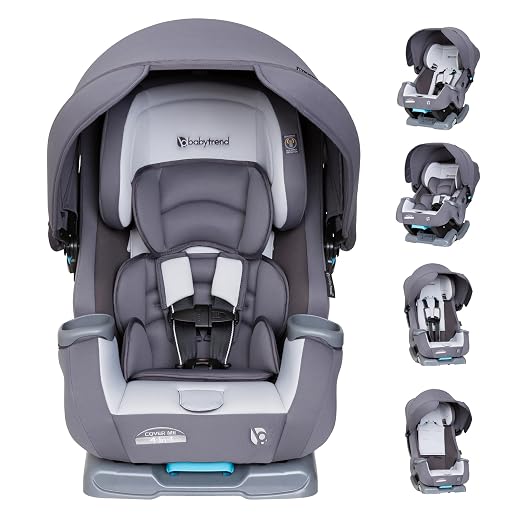 Baby Trend Cover Me 4 in 1 Convertible Car Seat, Vespa , 18.25 Inch (Pack of 1)