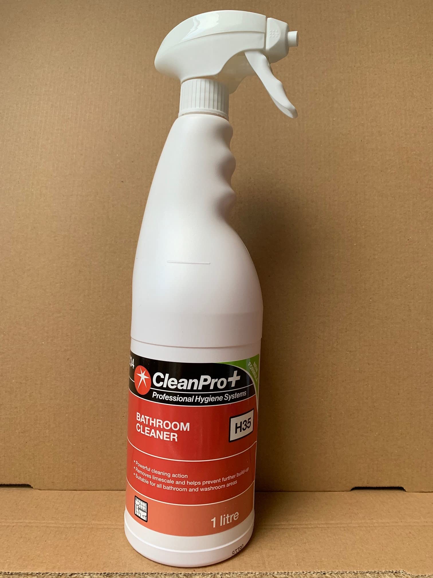 Clean Pro+ Professional Hygiene Systems Bathroom Cleaner H35 1 Litre