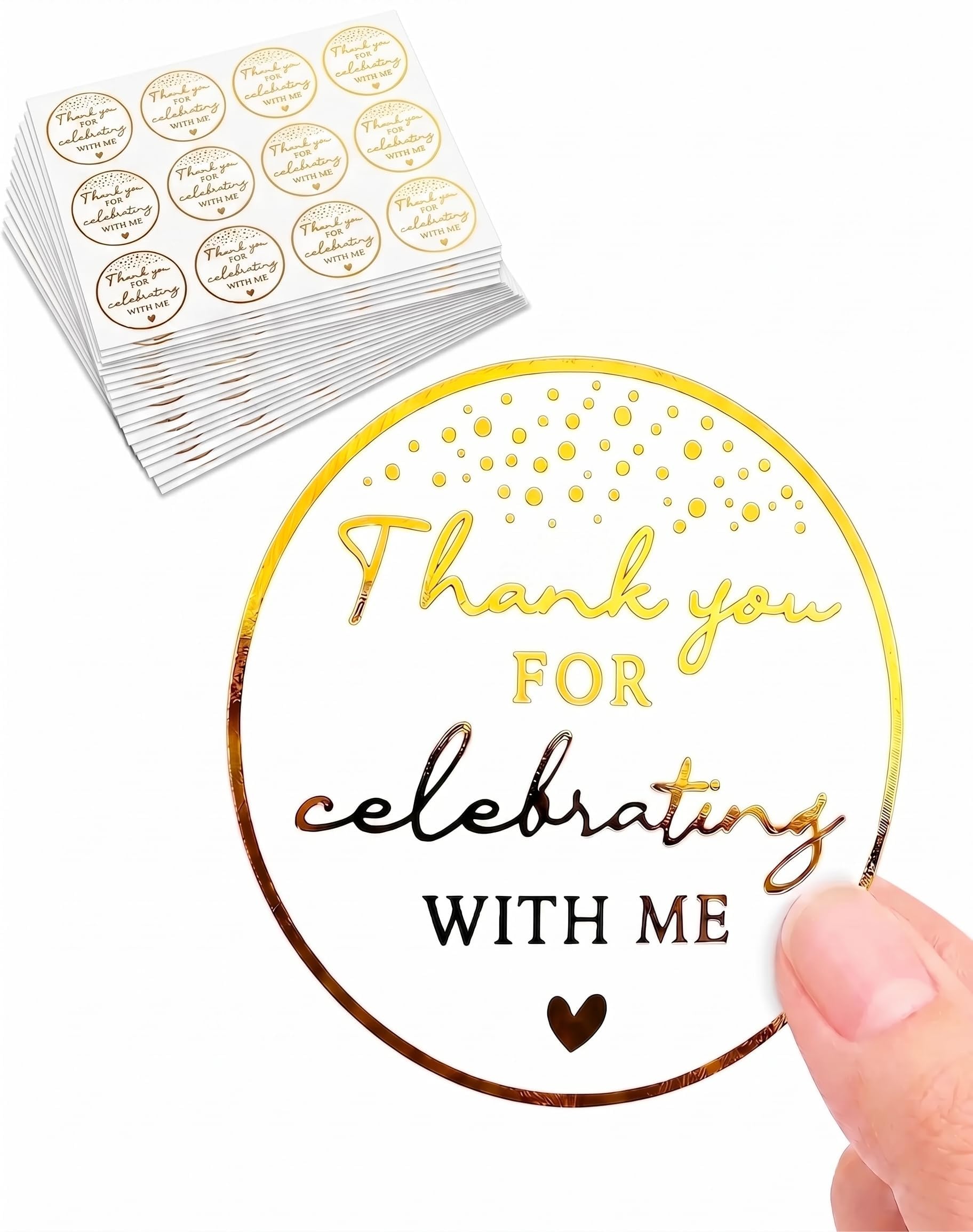 Personalised Stickers Thank You Sticker for Party Bags