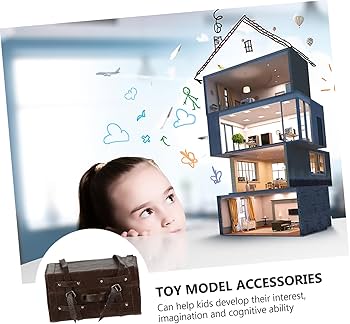 Amazon.co.jp: HOOTNEE 1個 ドールハウスモデル ミニチュアトランク