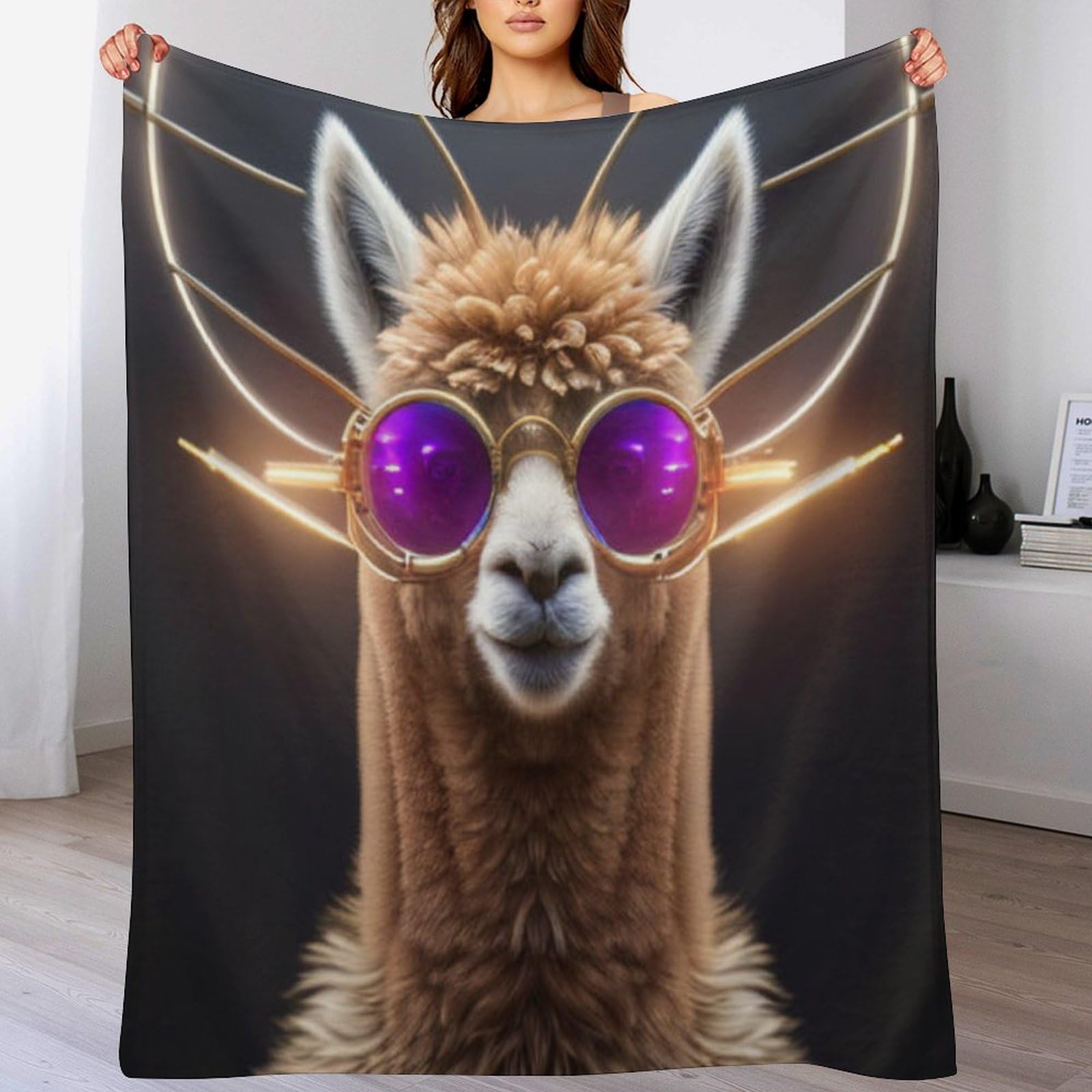 Couverture polaire flannel pour des soirées cocooning au canapé